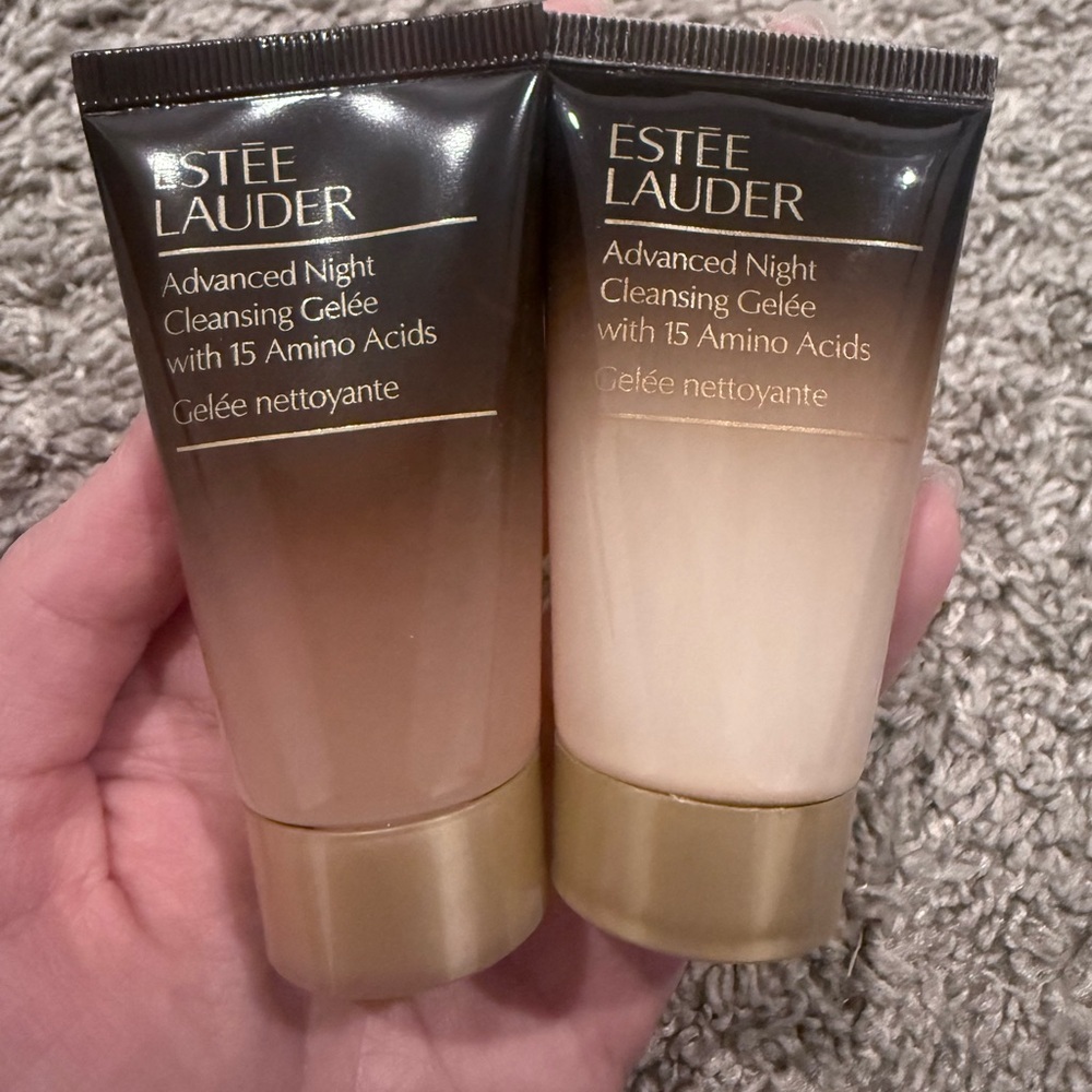 Estee Lauder Advanced Night Cleansing Gelée - Gold and Cream